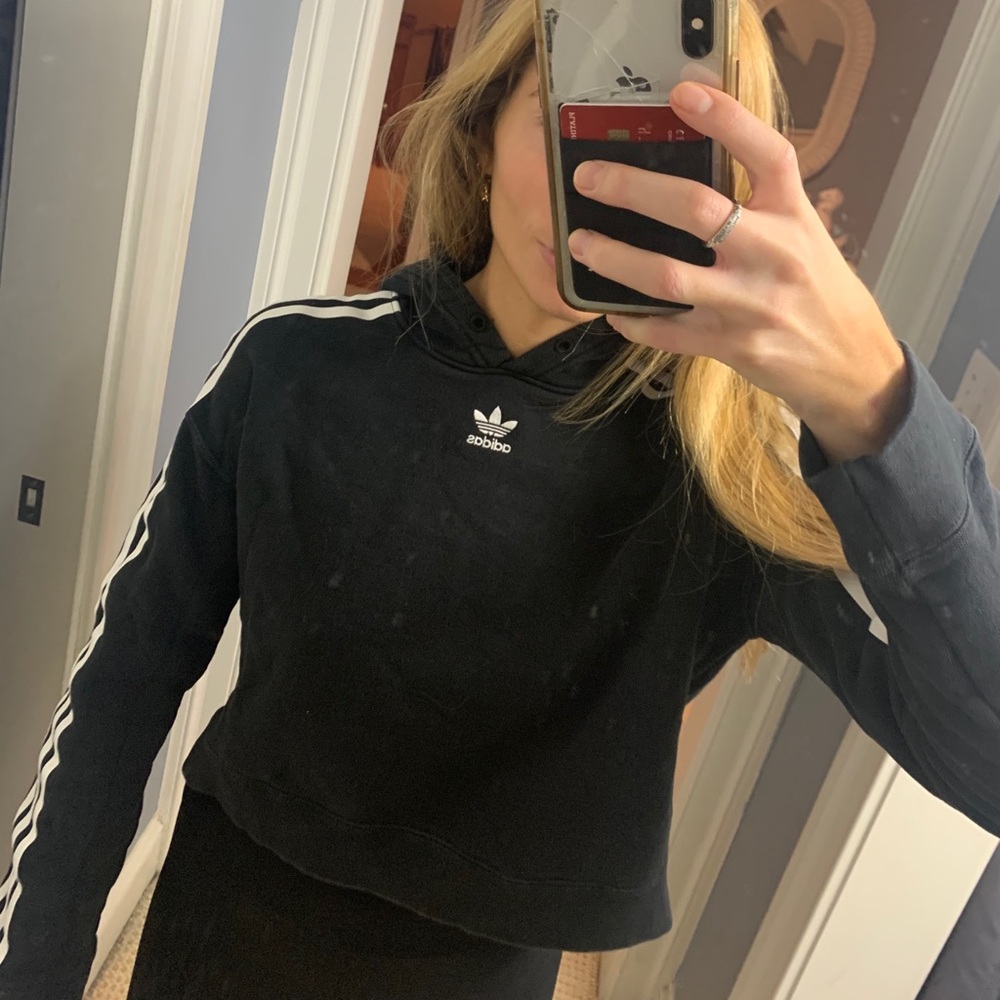 Adidas cropped sweatshirt